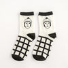 Funny Women Cotton Socks Japanese Cartoon Figure Pattern